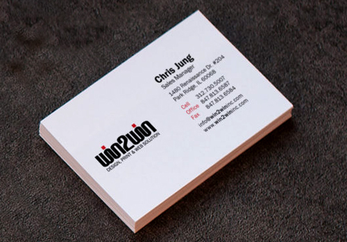 business cards customized printed designed