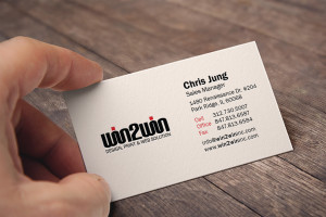 business card printing service chicago illinois win2win chris