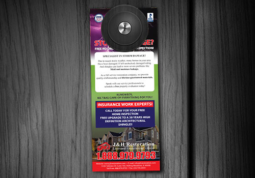 door hangers custom printed