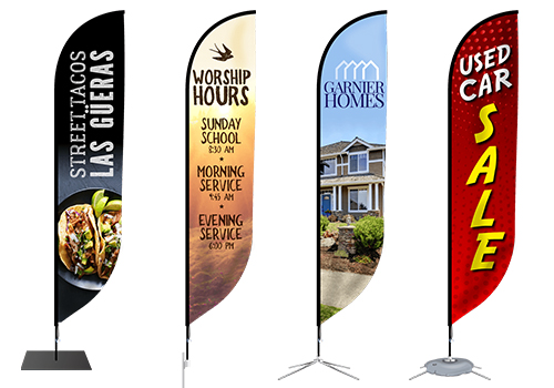 feather flag banners win2win printing service