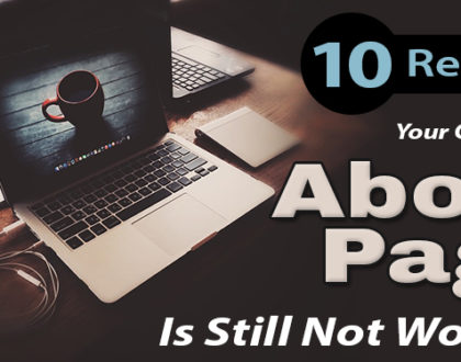 10 reasons your company’s about page Is still not working business website