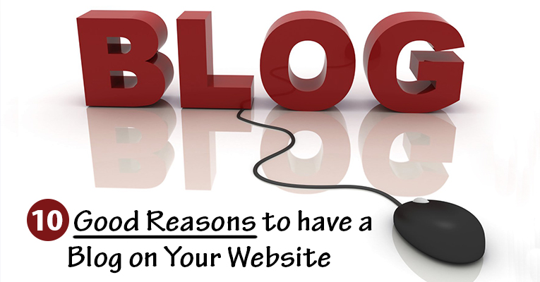 blog on your website